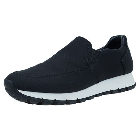 prada quilted nylon sneaker|Prada slip on sneakers women.